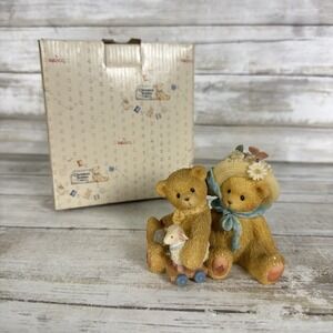 CHERISHED TEDDIES Chelsea & Daisy 597392 Our Friends Always Find Their Way Back
